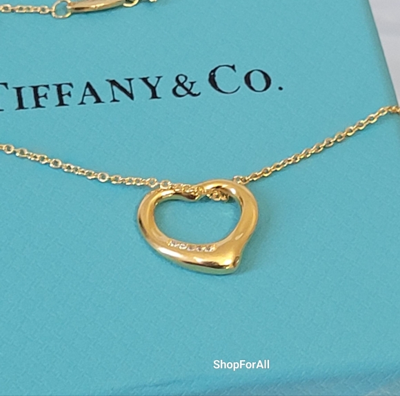 Tiffany & Co. Gold Heart Necklace - Picture 3 of 14